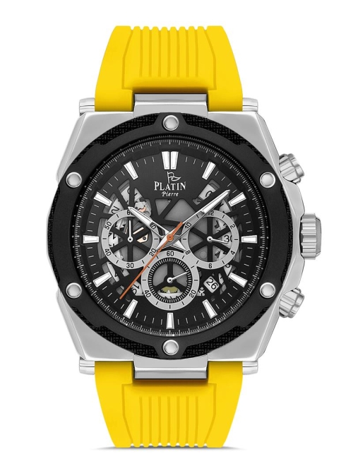 PLATİN PİERRE ERKEK KOL SAATİ