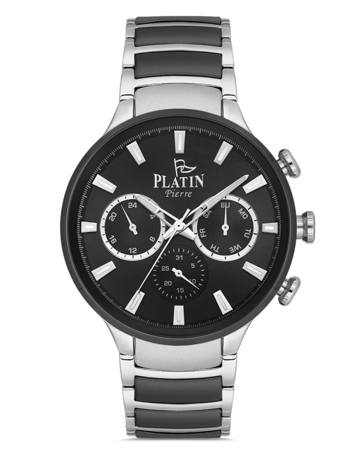 PLATİN PİERRE ERKEK KOL SAATİ
