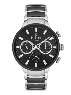 PLATİN PİERRE ERKEK KOL SAATİ